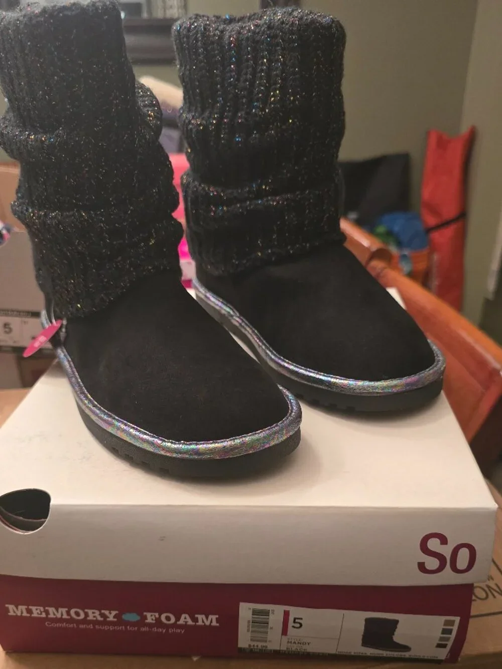 Brand new SO Mandy Black Boots